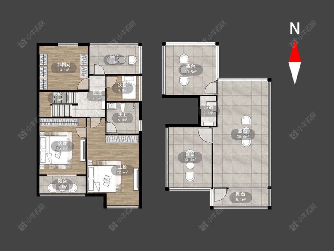 常州中天名园在售二手房源户型图_小牛看房
