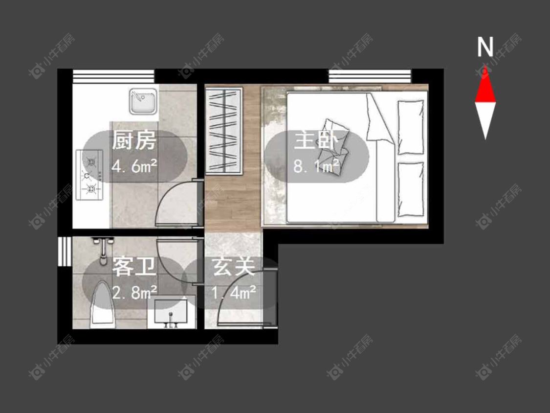 常州香江康桥在售二手房房源户型图_小牛看房