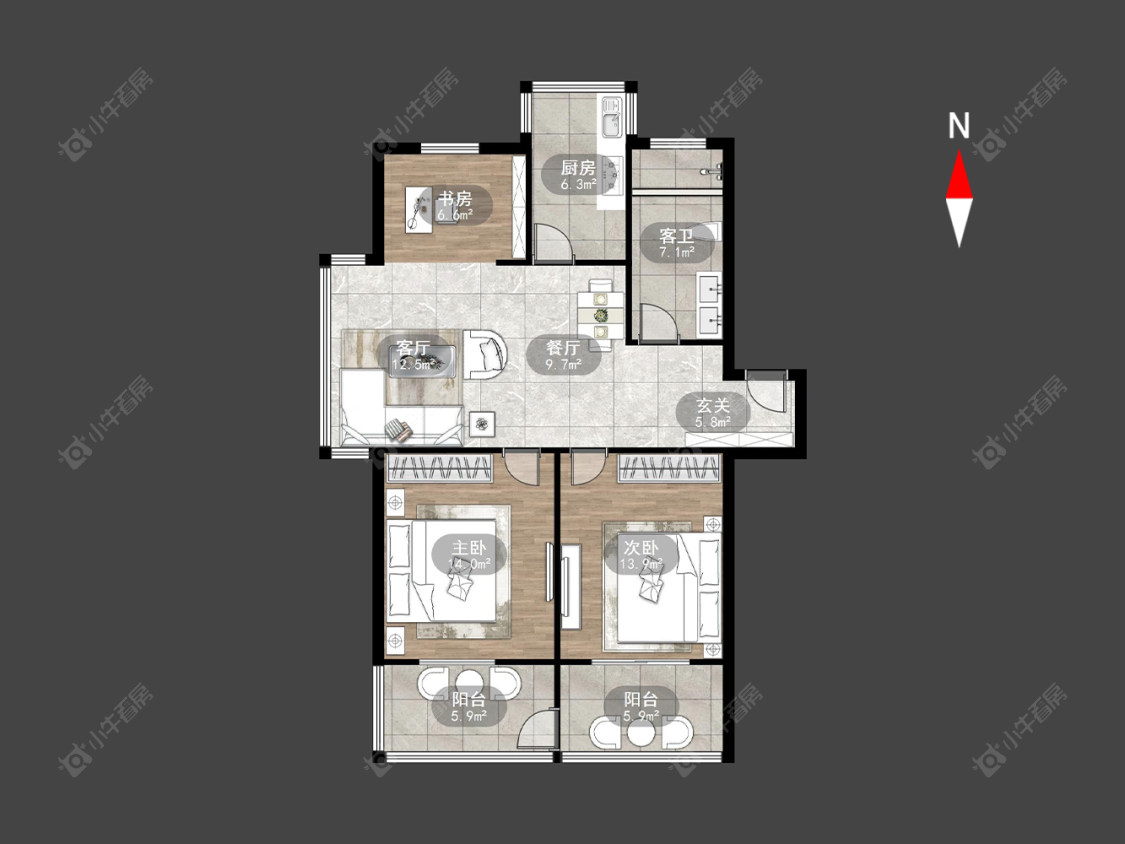 晋陵北苑房源 常州晋陵北苑在售二手房源_小牛看房