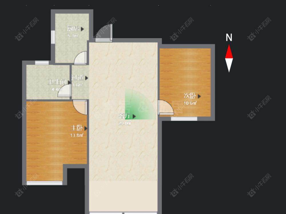 常州御城在售二手房源户型图_小牛看房