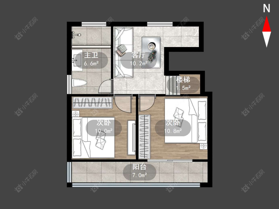 常州机械新村在售二手房源户型图_小牛看房