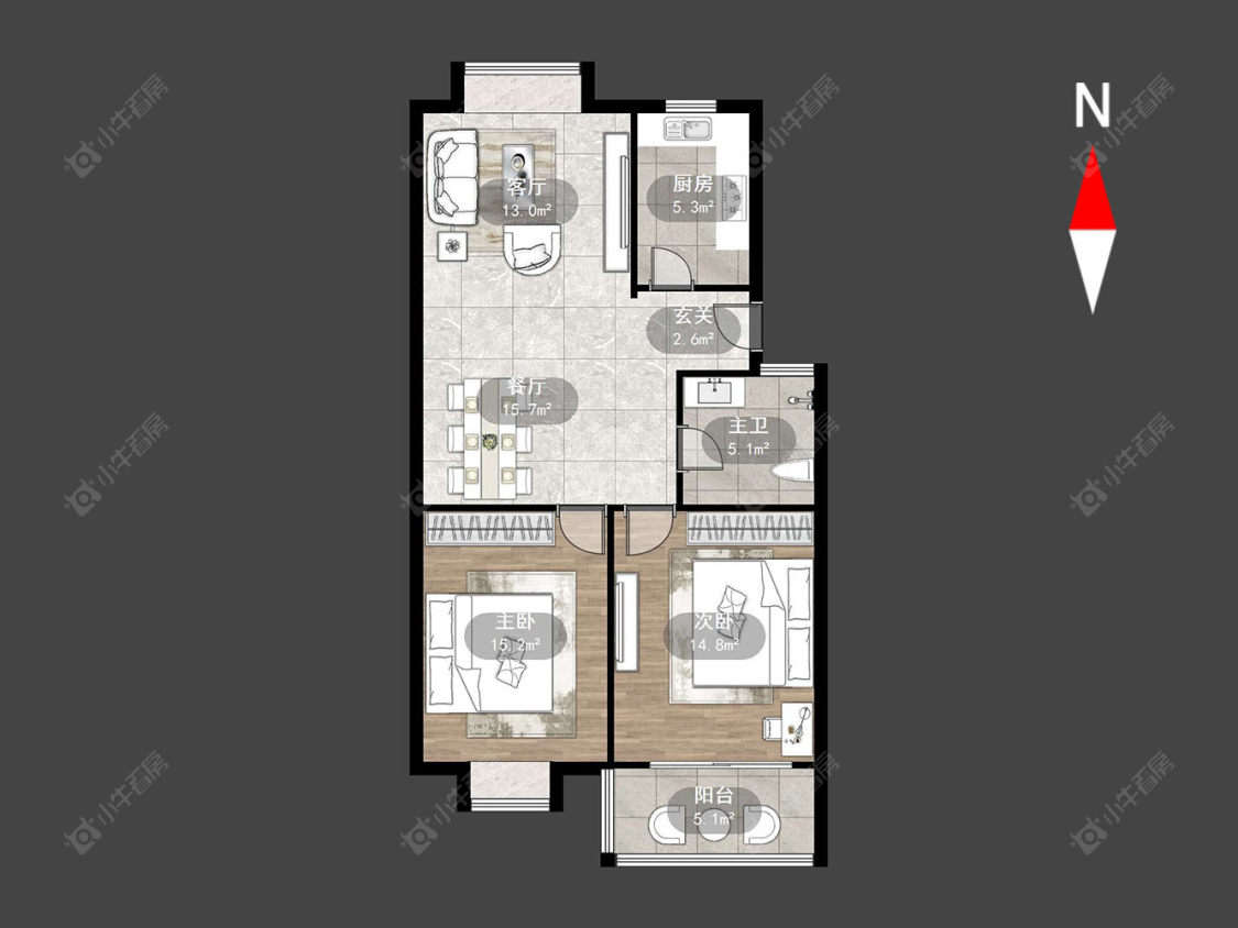 阳湖世纪苑北苑房源户型图 常州阳湖世纪苑北苑在售二手房源户型图_小牛看房