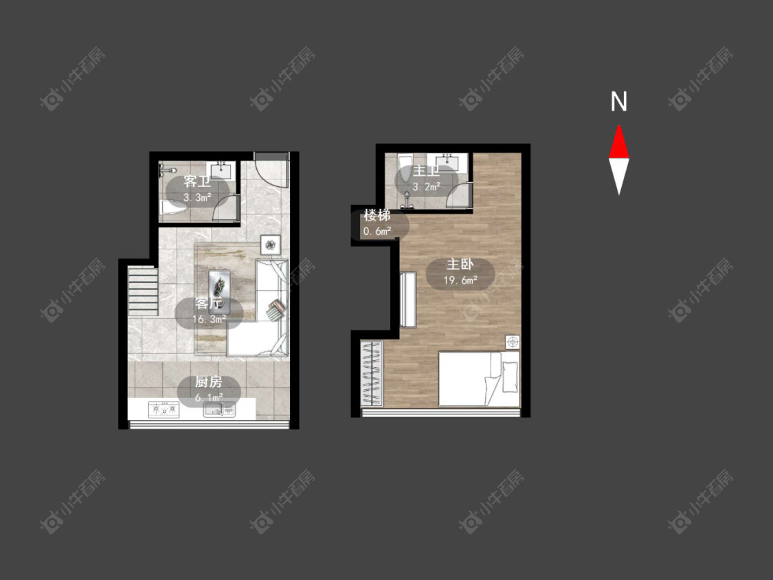 常州保纳商业广场在售二手房源户型图_小牛看房