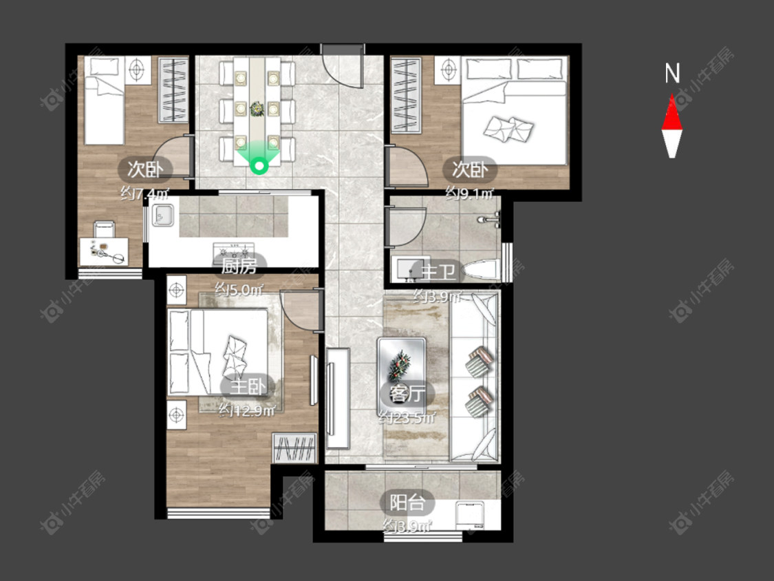 水岸花语房源 常州水岸花语在售二手房源_小牛看房