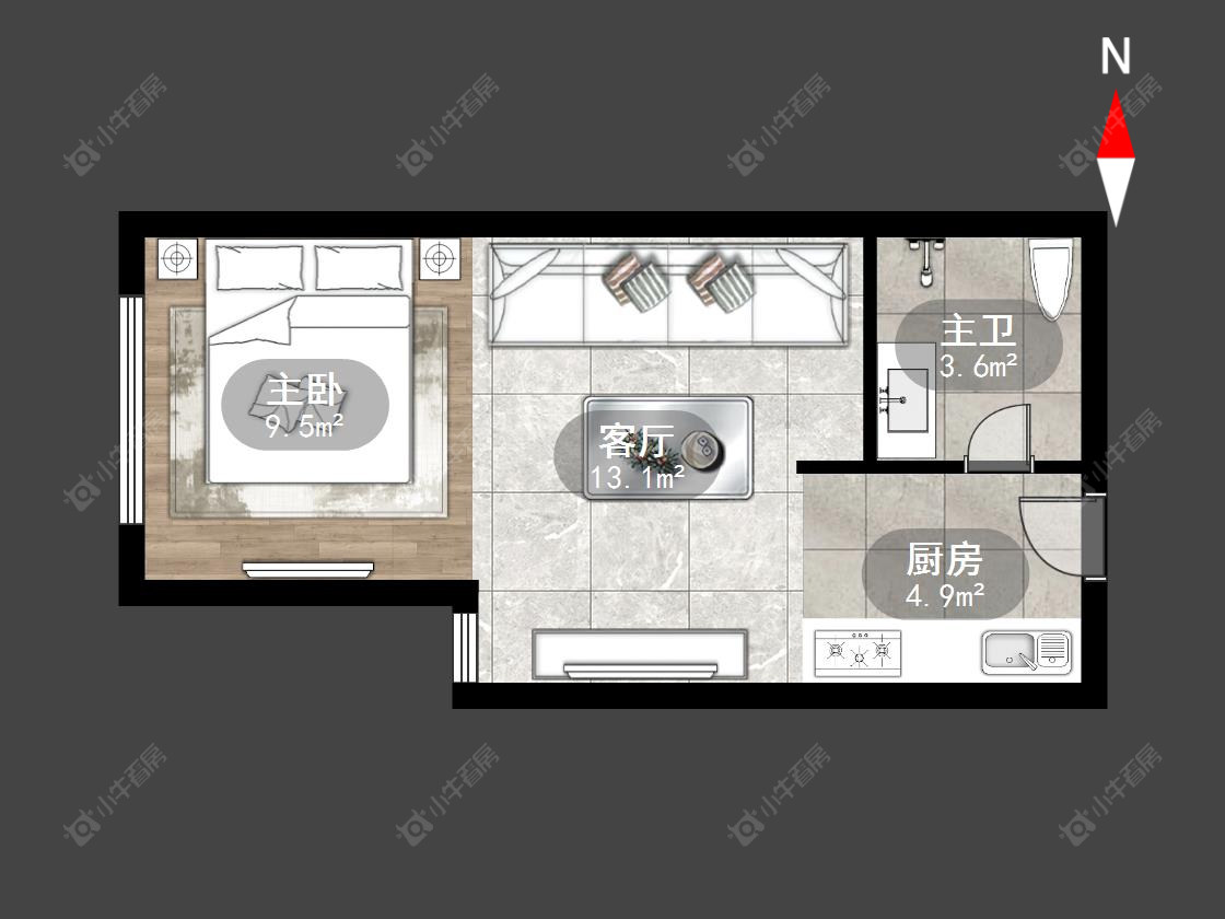 常州公园路在售二手房房源户型图_小牛看房