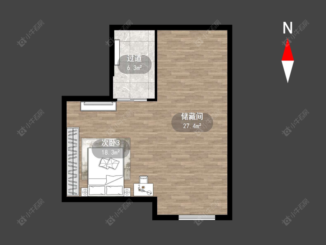 常州太湖明珠苑南苑在售二手房源户型图_小牛看房