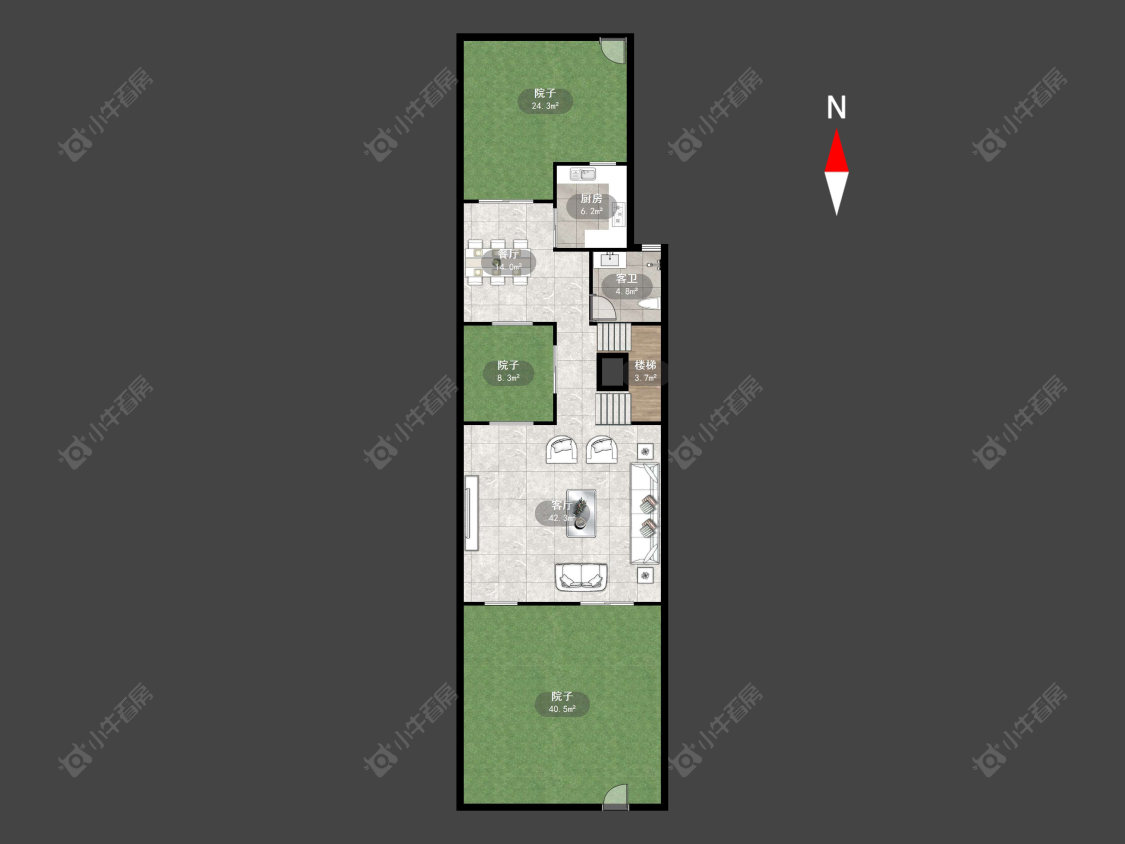 常州翡丽蓝湾别墅区在售二手房源户型图_小牛看房