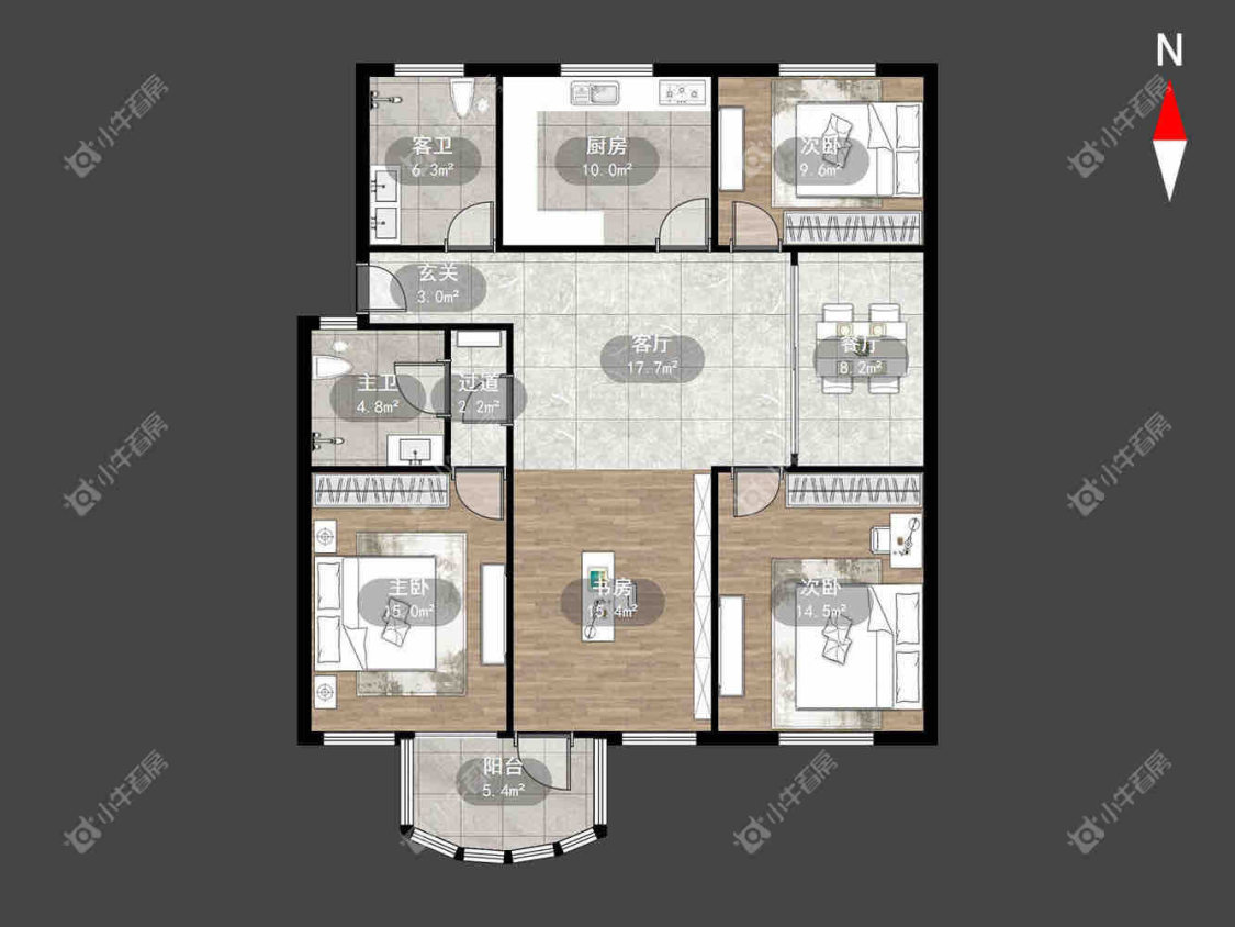 常州阳湖世纪苑南苑在租房源_小牛看房