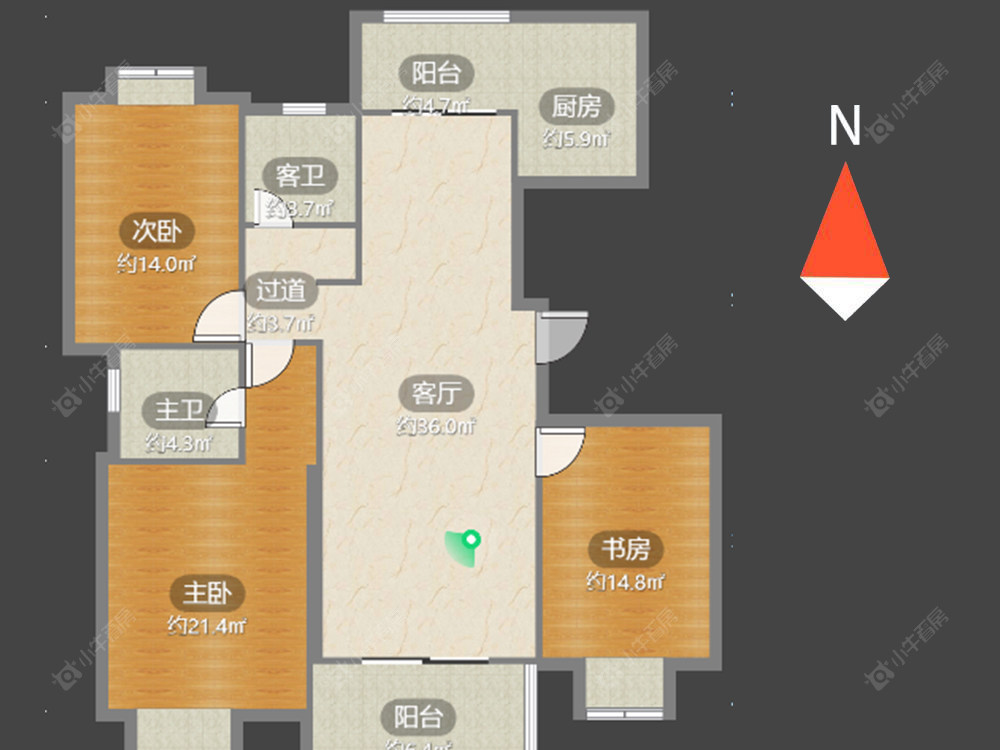 常州文渊居在售二手房源户型图_小牛看房