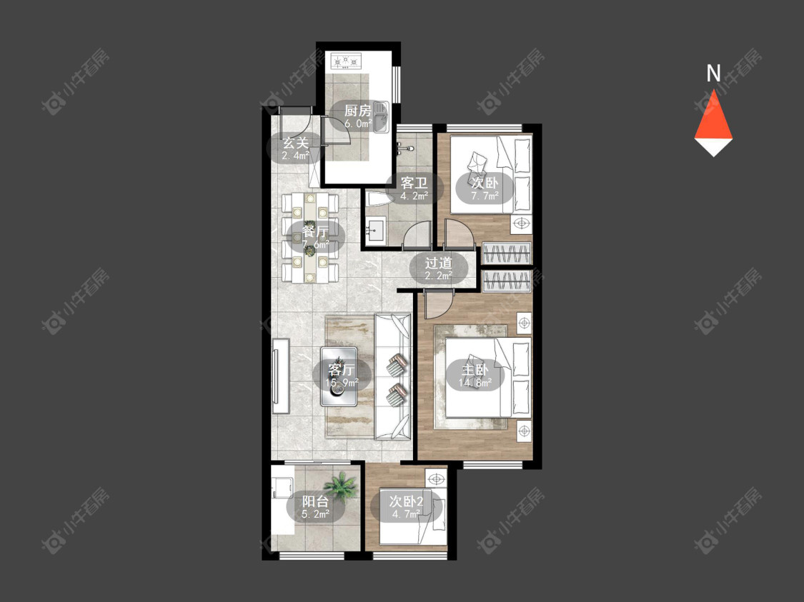 常州常发御龙山花园在售二手房源_小牛看房