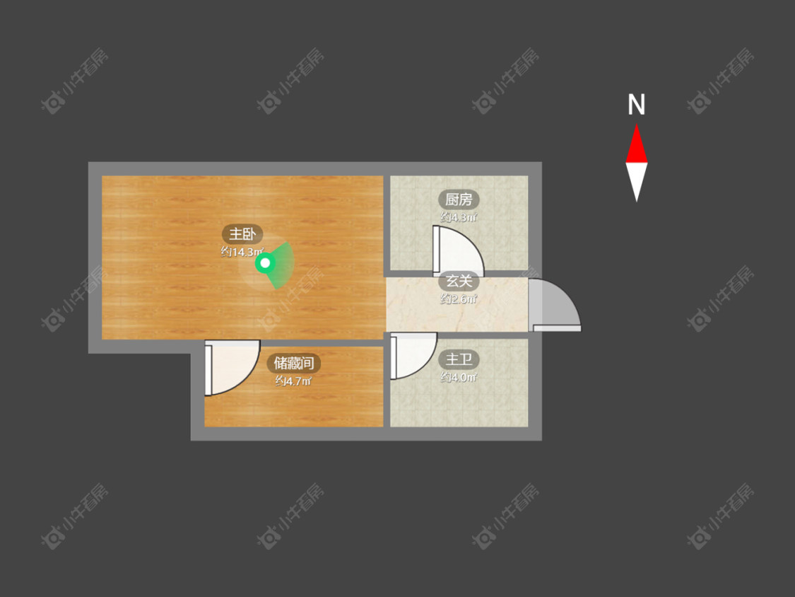 莱蒙城领尚房源户型图 常州莱蒙城领尚在售二手房源户型图_小牛看房