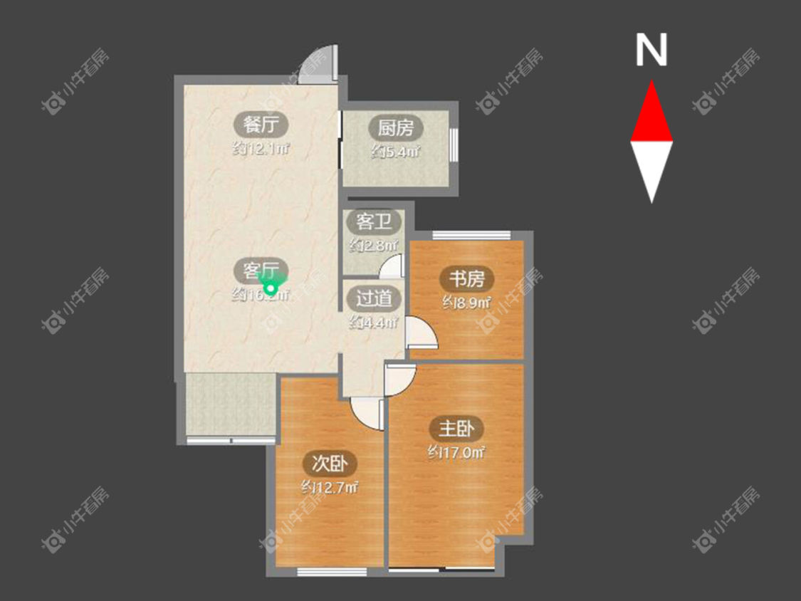 常州绿都万和城七区在租房源_小牛看房