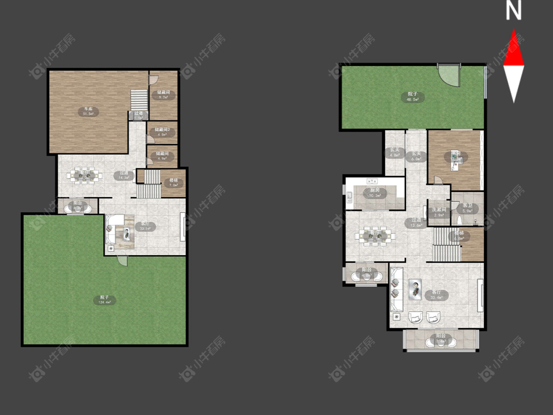 常州公园壹号四期在售二手房源户型图_小牛看房