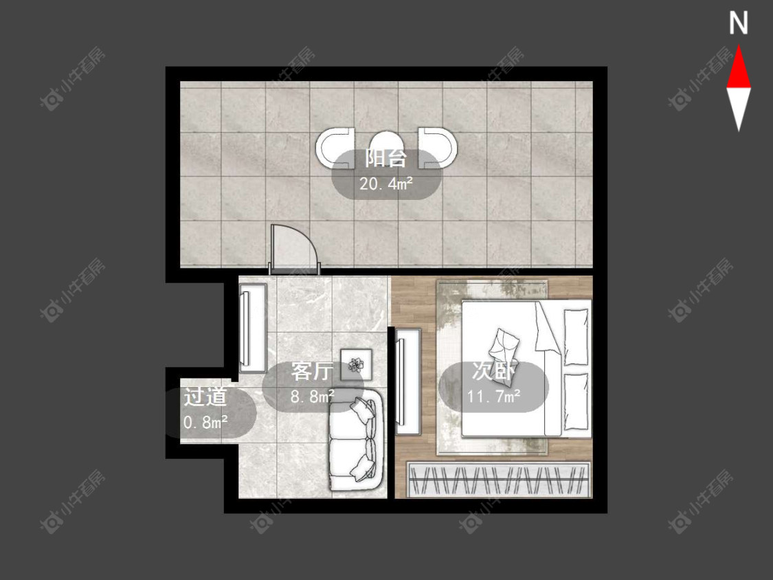 常州杨柳巷小区在售二手房源户型图_小牛看房