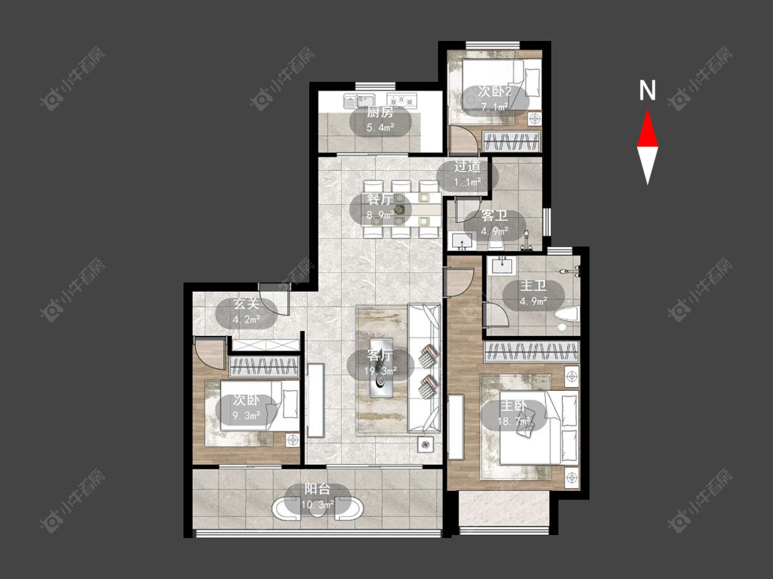旭辉铂悦天宁房源户型图 常州旭辉铂悦天宁在售二手房源户型图_小牛看房