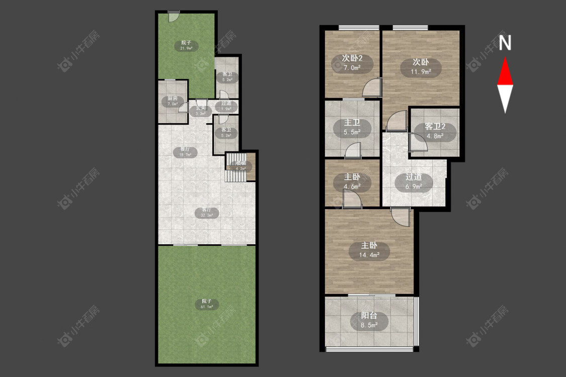 常州玉兰广场四期在售二手房源户型图_小牛看房