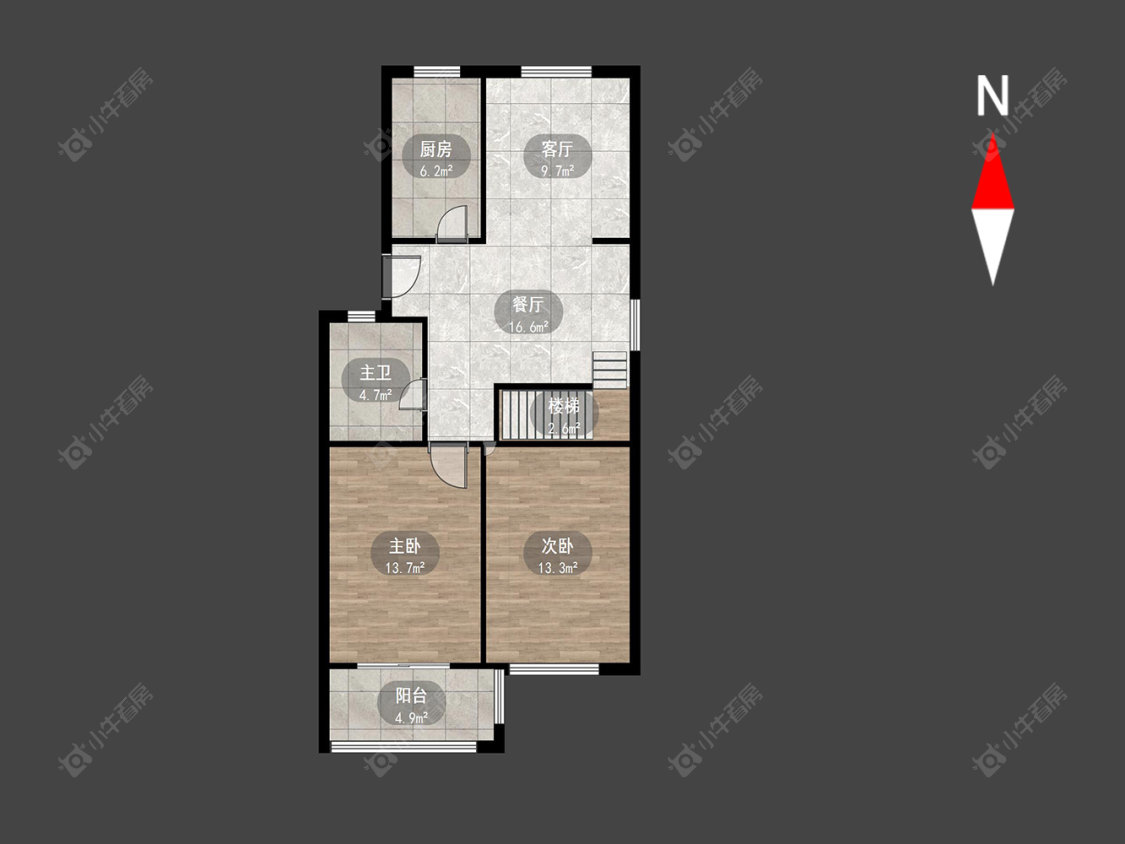 常州前桥新村在售二手房房源户型图_小牛看房