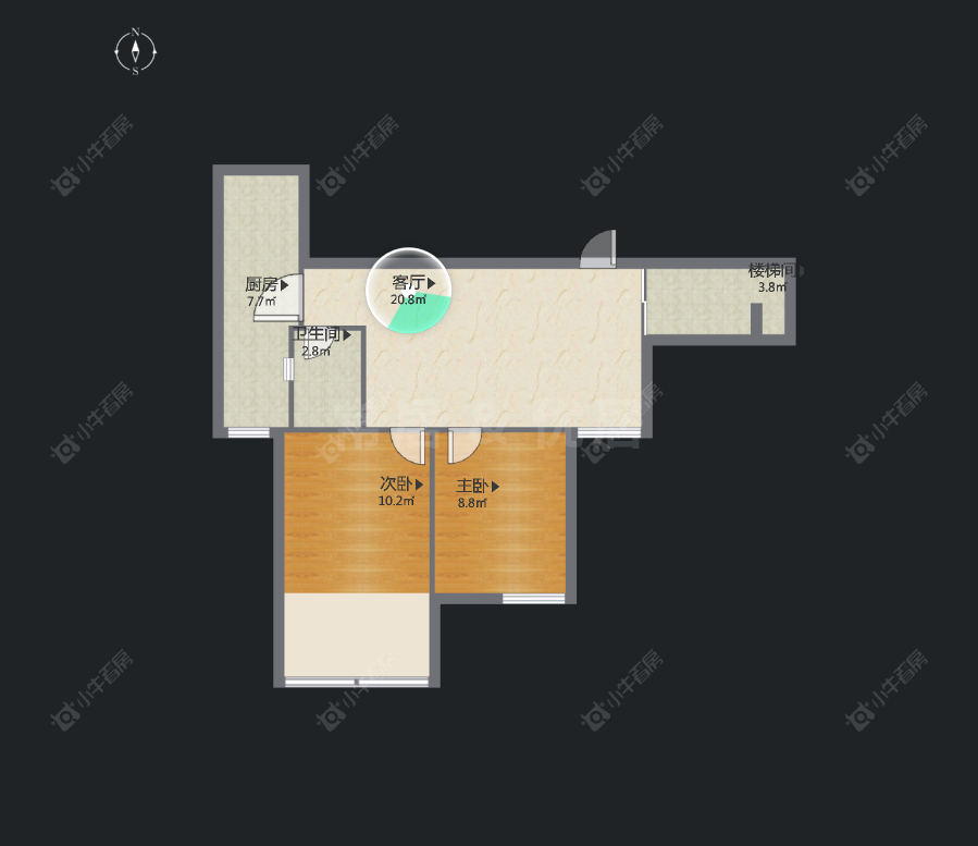 九洲新世界花苑房源户型图 常州九洲新世界花苑在售二手房源户型图_小牛看房
