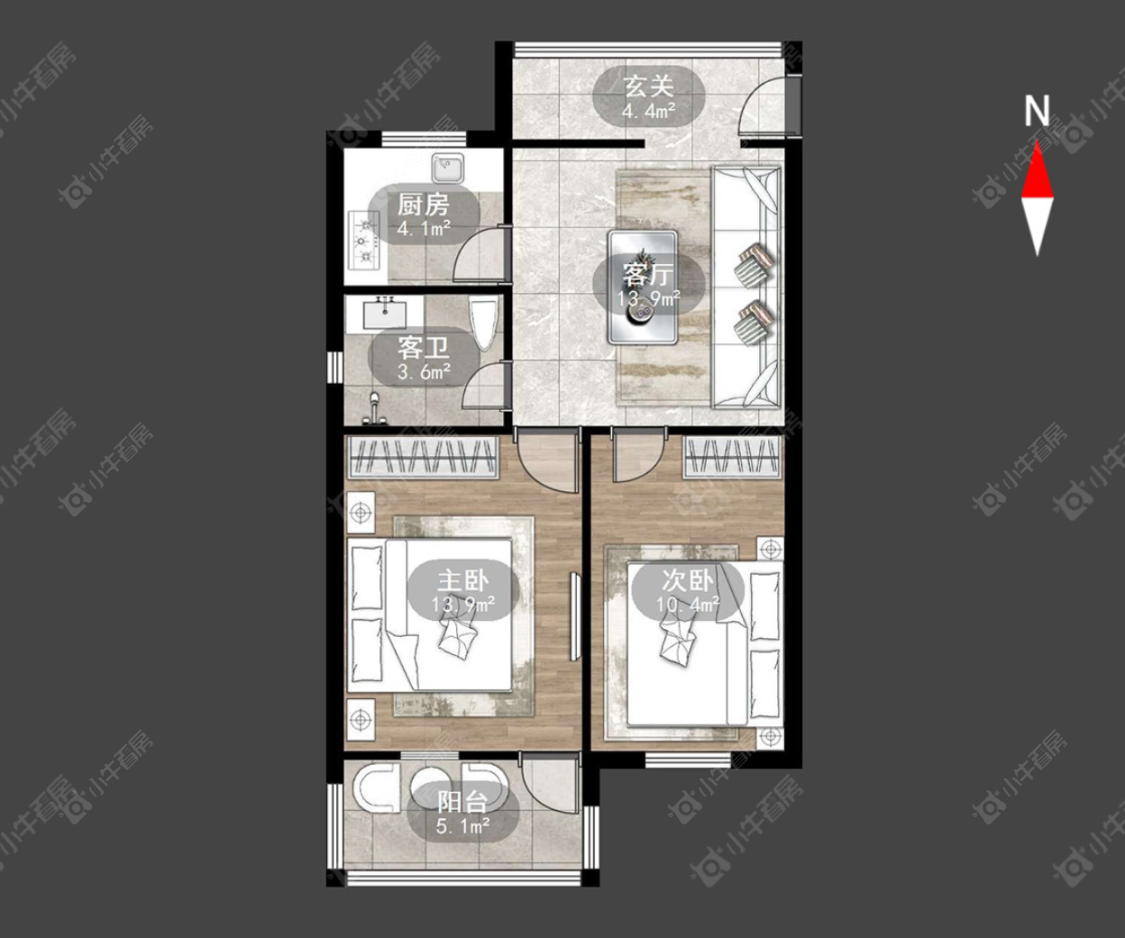 常州北新巷在租房源_小牛看房