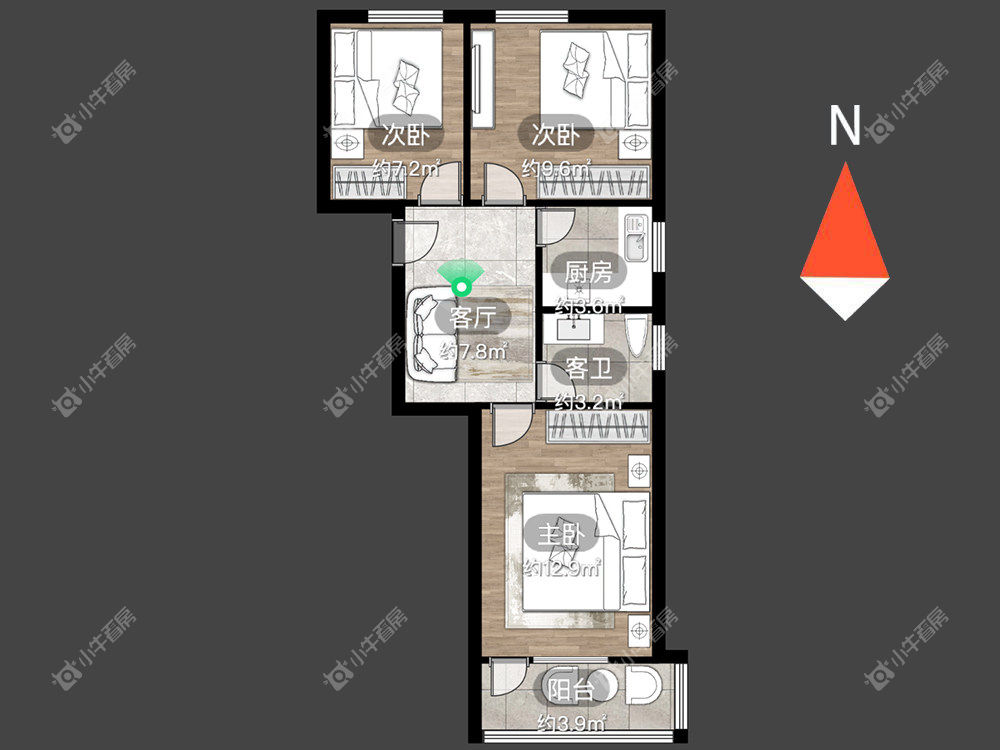 常州勤业四村北区在租房源_小牛看房
