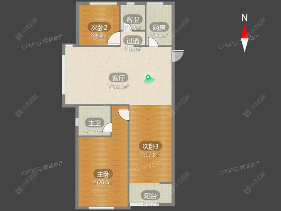 常州路劲雅居乐国仕九礼租房房源封面图