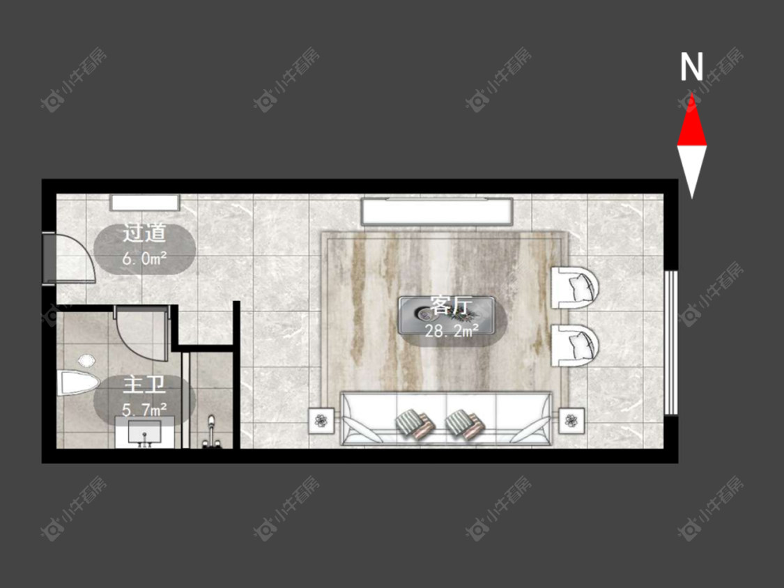 常州典雅商业广场在售二手房源户型图_小牛看房