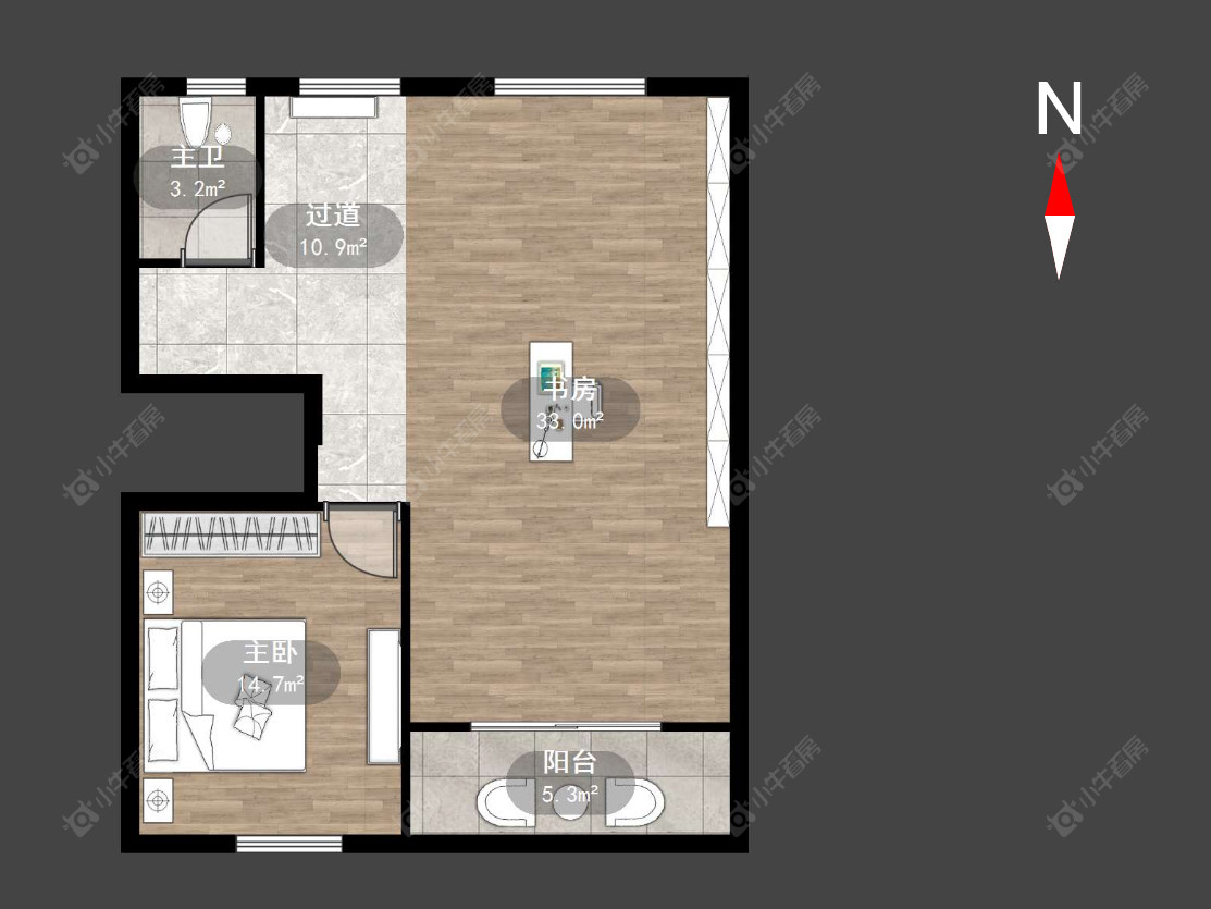 常州弘阳天下锦别墅区在售二手房源户型图_小牛看房