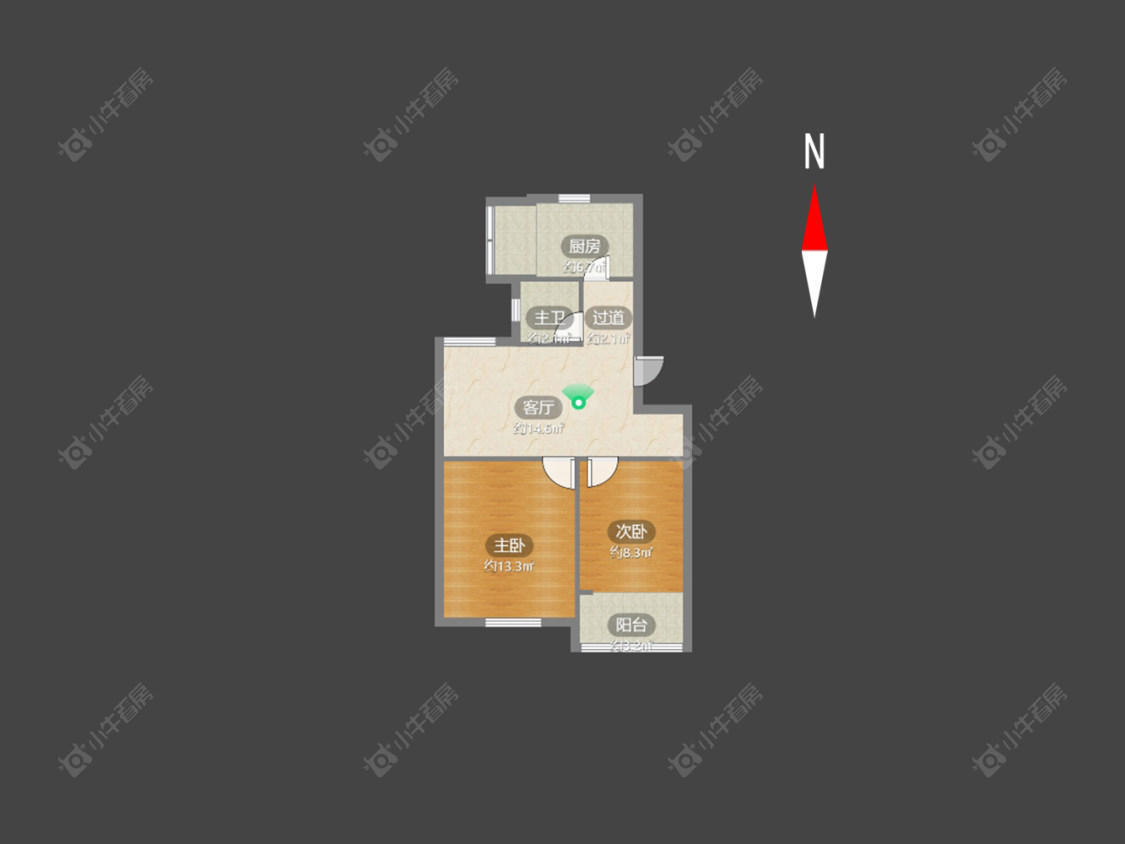 常州红梅西村在售二手房源户型图_小牛看房