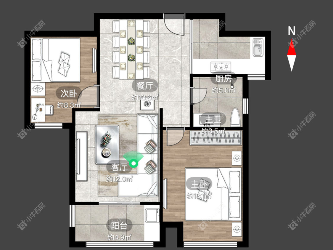 常州清水湾花园一期在租房源_小牛看房