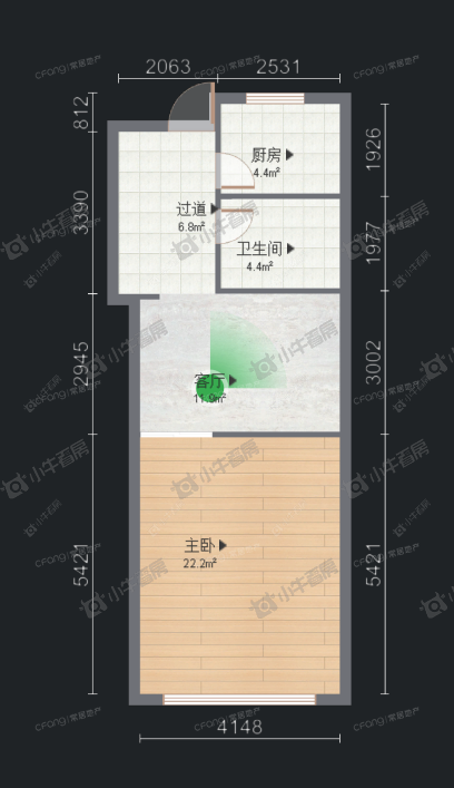 常州新城蓝钻苑东区在租房源_小牛看房