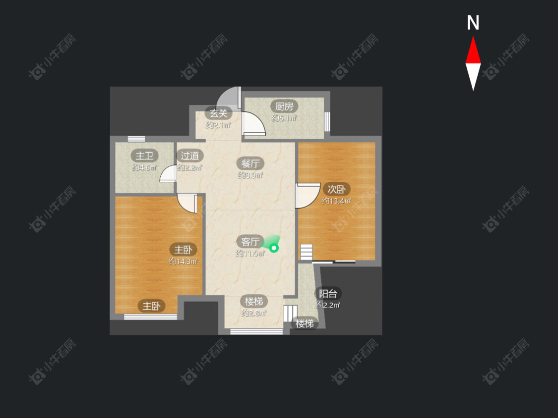 常州香溢紫郡三期在售二手房源户型图_小牛看房