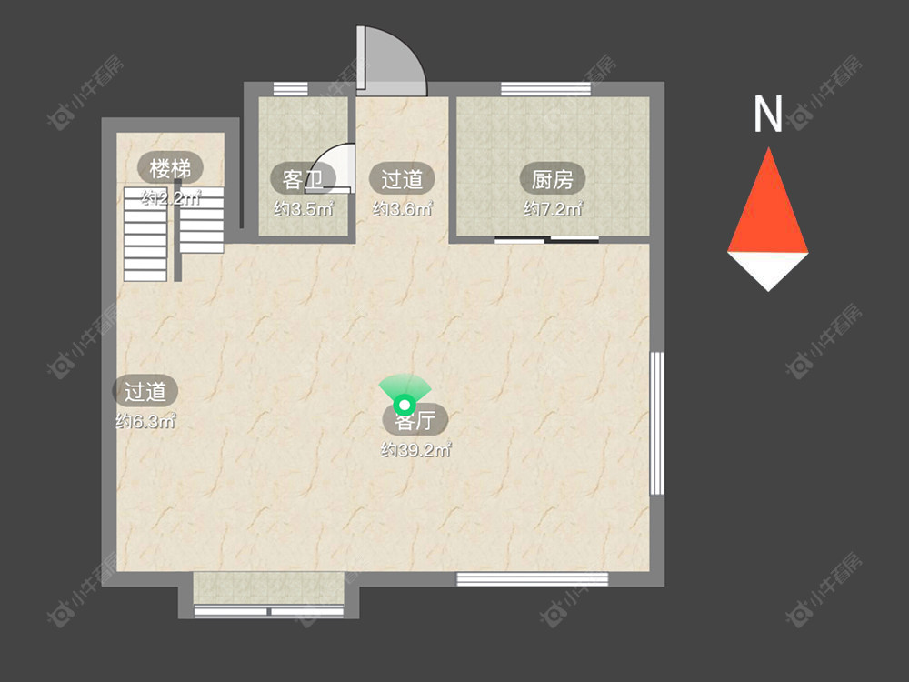 常州新城锦域在售二手房源户型图_小牛看房