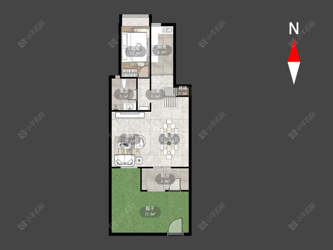 常州星海银园东区在售二手房源户型图_小牛看房