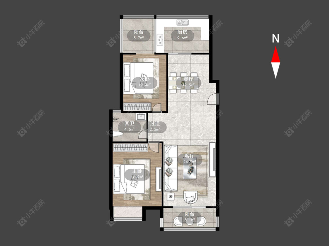 福缘雅居房源户型图 常州福缘雅居在售二手房源户型图_小牛看房