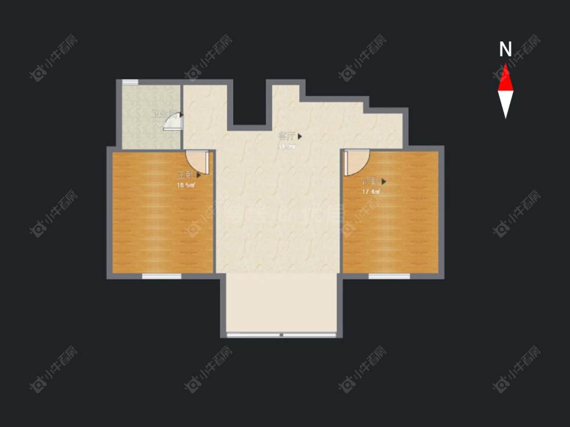 常州河苑家园三期在售二手房源户型图_小牛看房