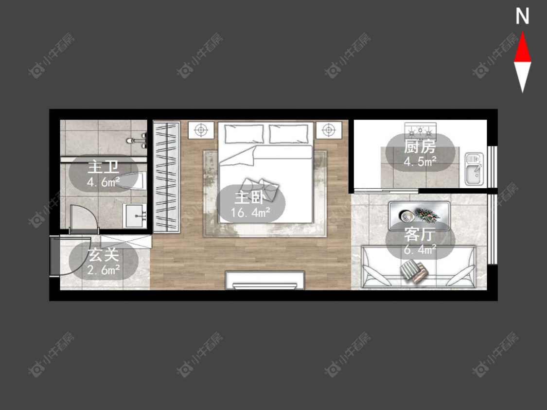 常州金色新城西区在售二手房房源户型图_小牛看房