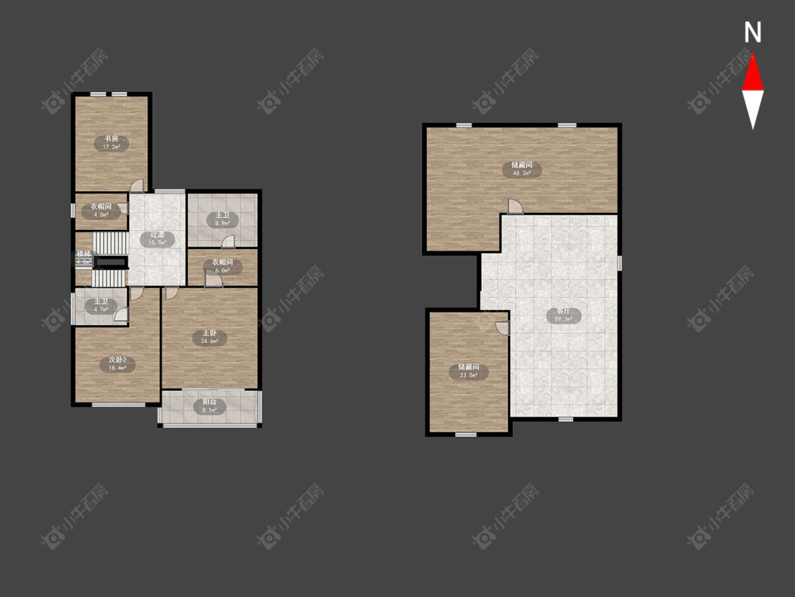 常州保利公园九里在售二手房源户型图_小牛看房