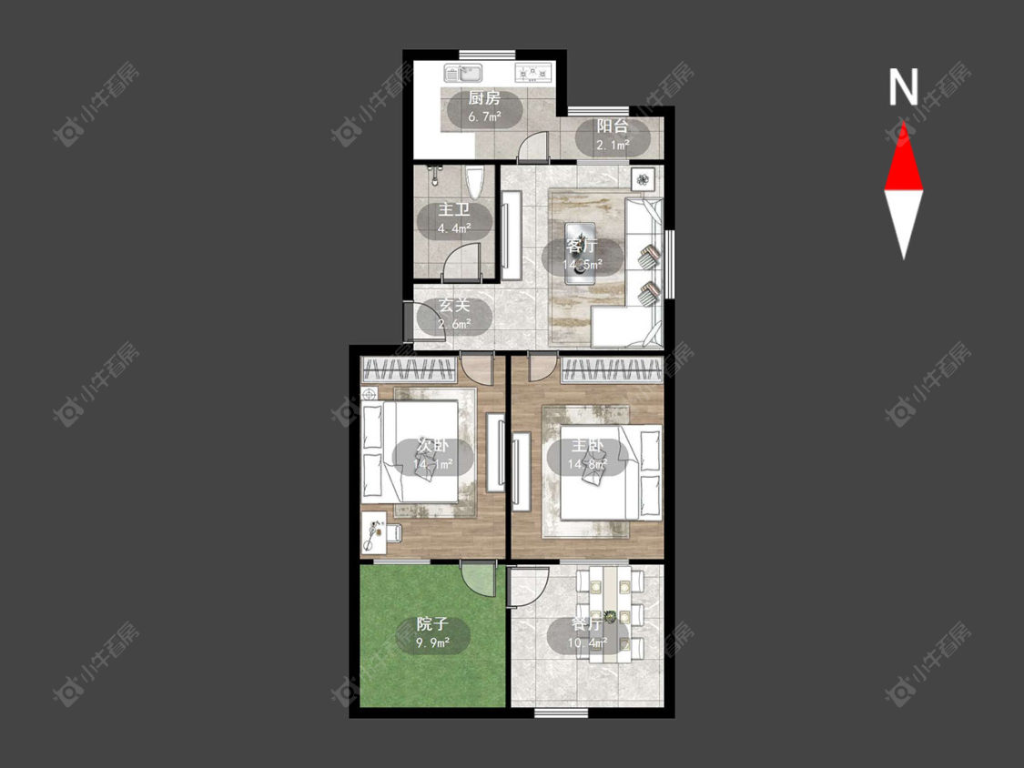 剑湖街东区房源户型图 常州剑湖街东区在售二手房源户型图_小牛看房