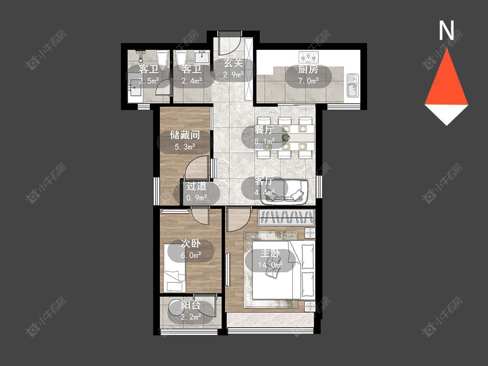 常州溪湖小镇在售二手房源_小牛看房