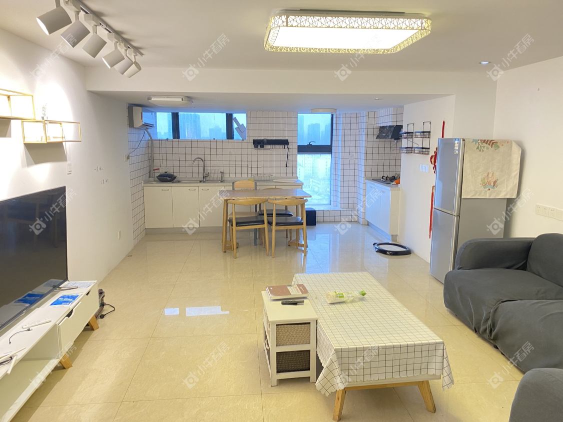 常州吾悦广场金苹果公寓2室2厅2卫出租房源图片