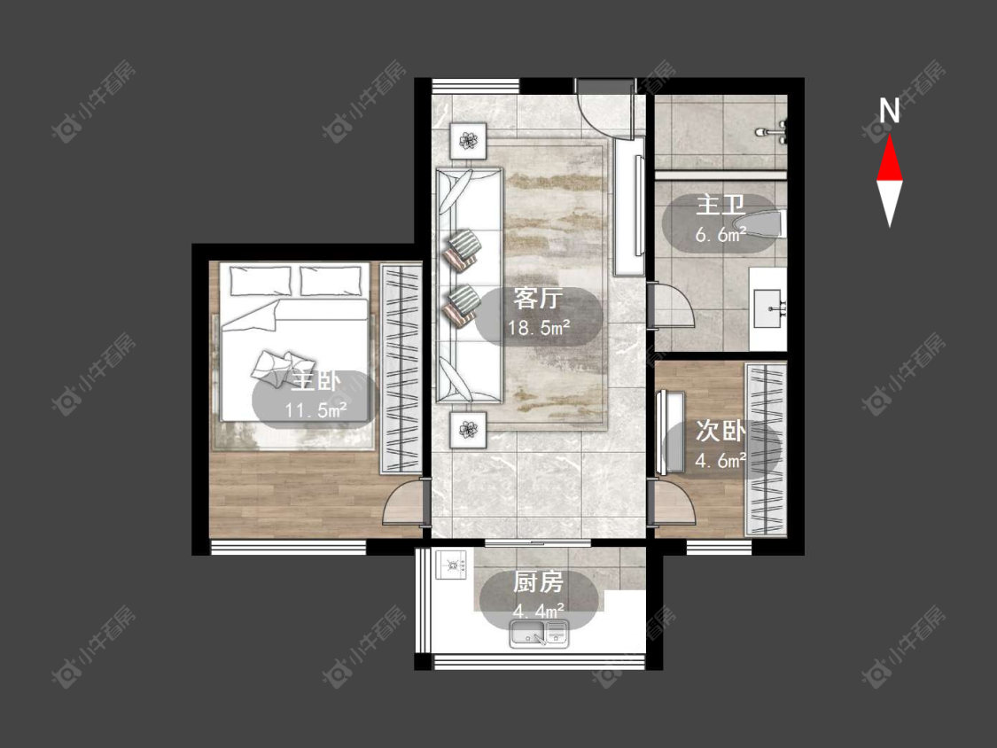 常州春风新村在售二手房源户型图_小牛看房