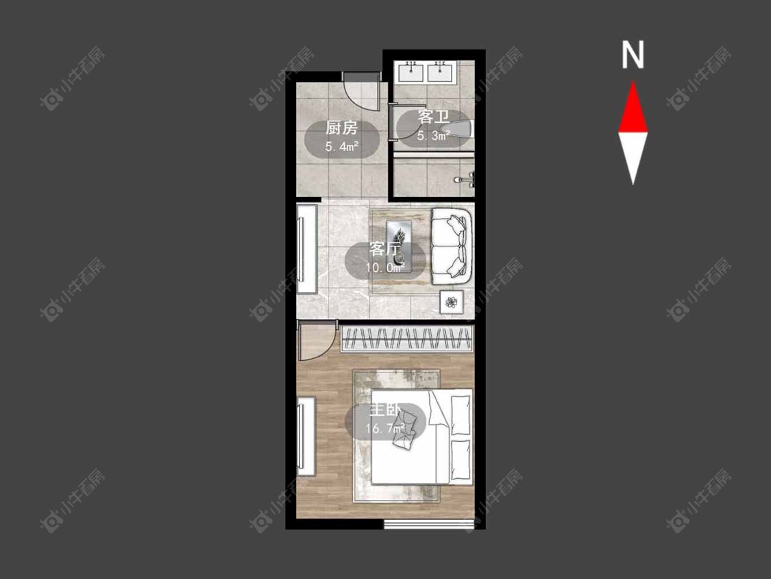 星湖广场房源户型图 常州星湖广场在售二手房源户型图_小牛看房
