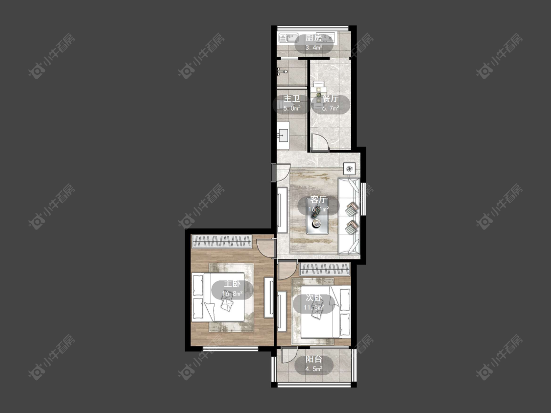 丹阳水上新村（丹阳）在售二手房源户型图_小牛看房