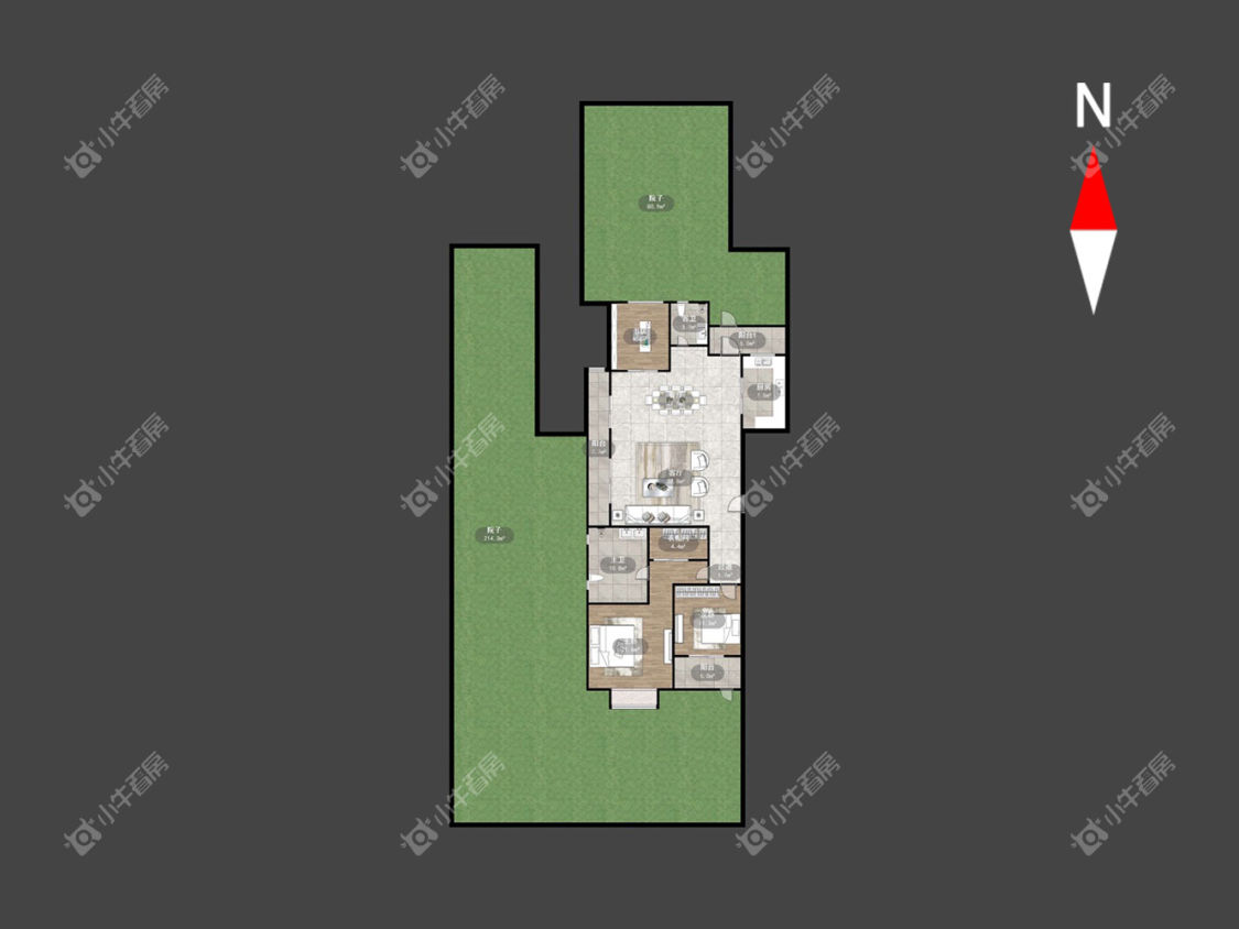 常州花语江南在租房源户型图_小牛看房