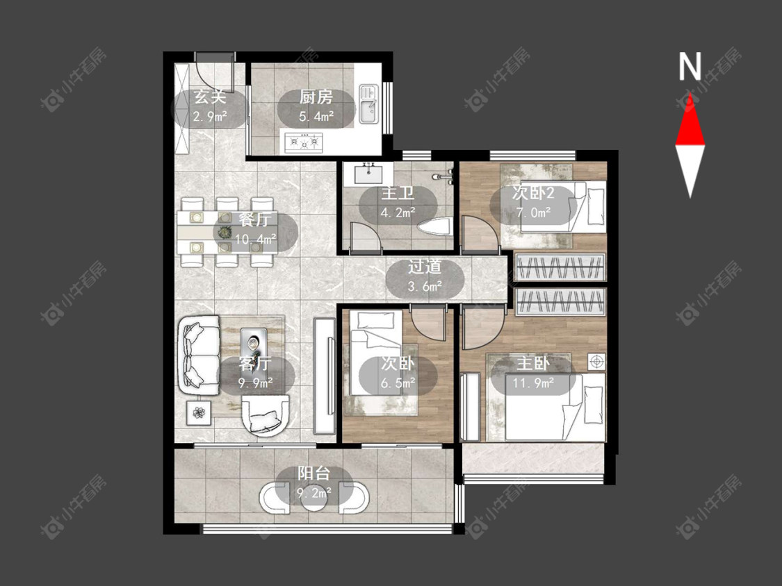 碧桂园壹号天禧房源户型图 常州碧桂园壹号天禧在售二手房源户型图_小牛看房