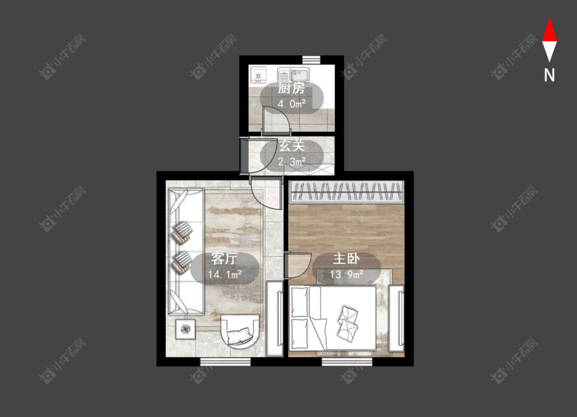 常州劳动中路在售二手房源户型图_小牛看房