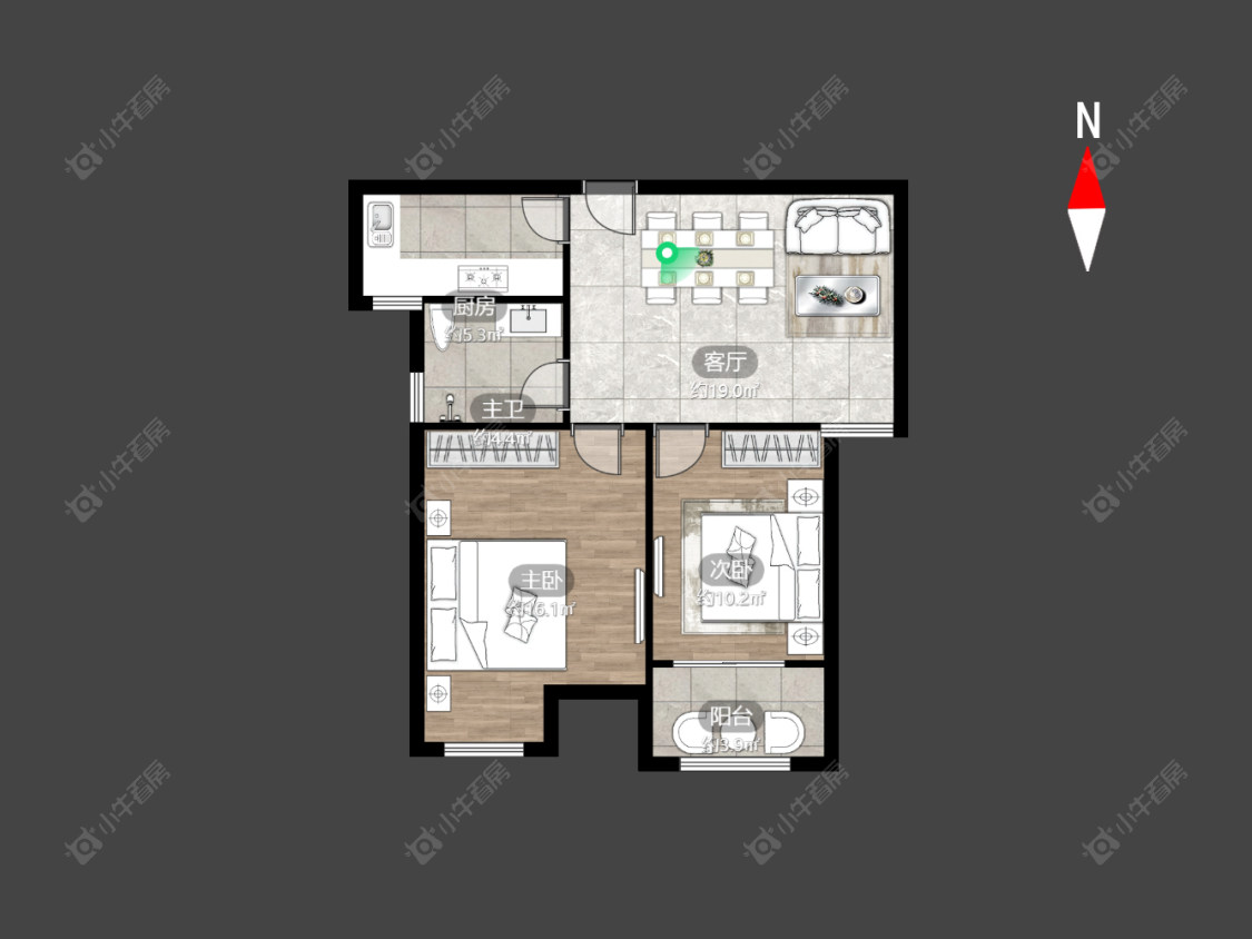 常州菱溪名居在售二手房源户型图_小牛看房