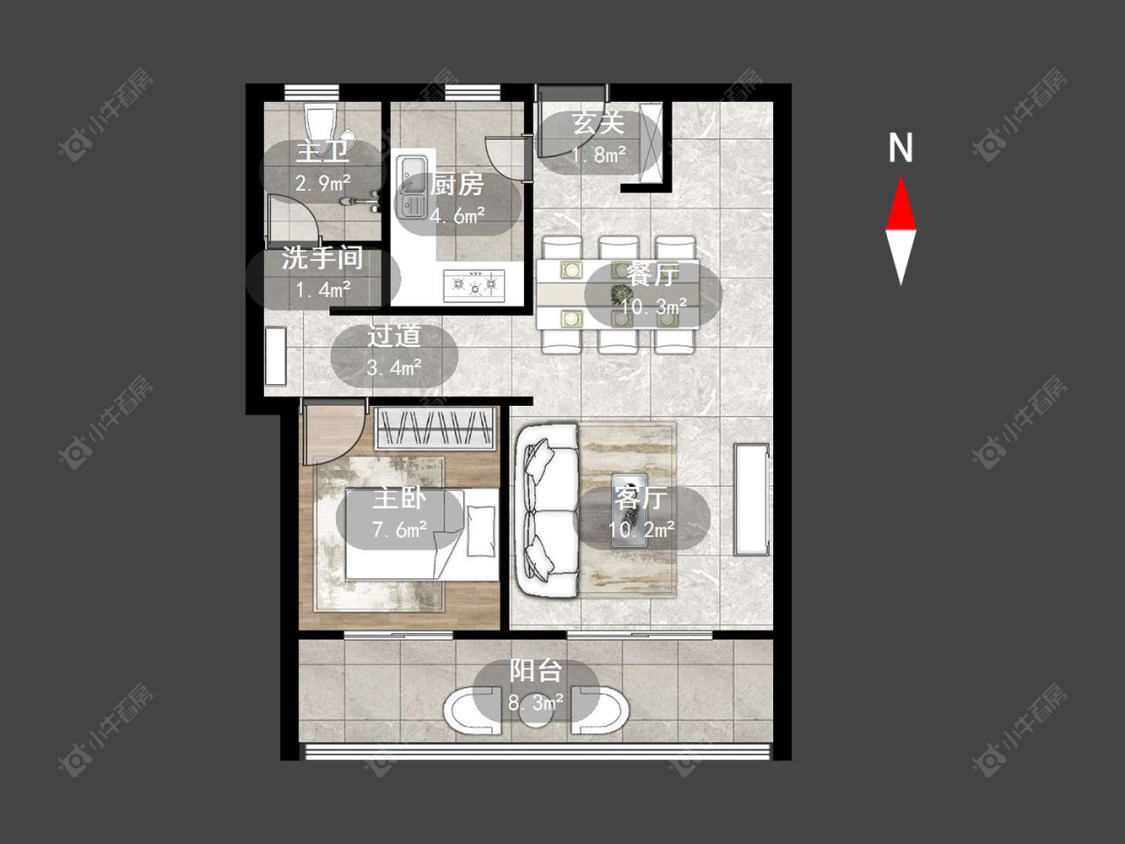 常州弘阳云峯在售二手房源户型图_小牛看房