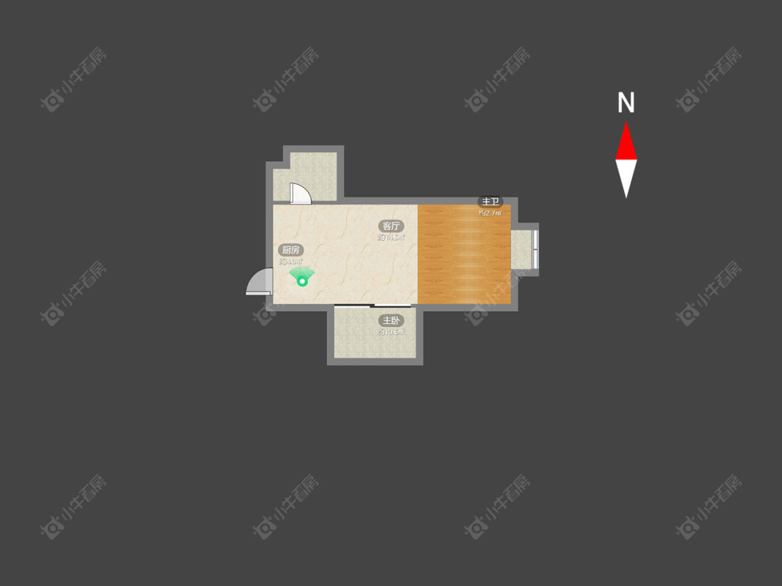 常州金鼎公寓在售二手房源户型图_小牛看房