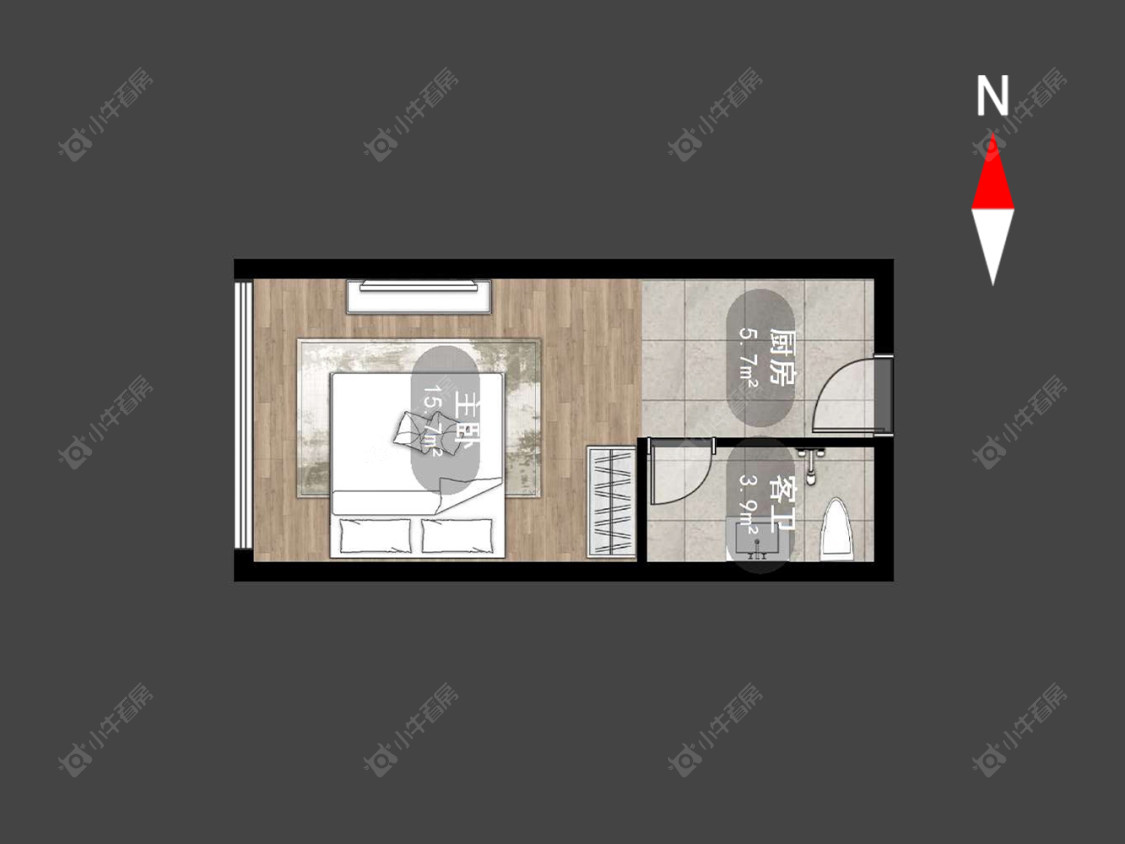 常州山外有山在售二手房源户型图_小牛看房